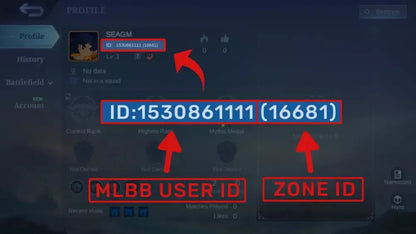 Mobile Legends Diamonds and Weekly Pass (Global)