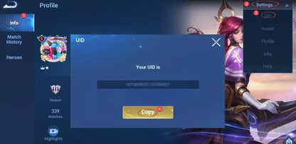 Honor Of Kings Tokens