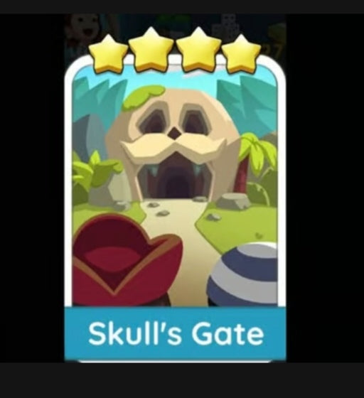 SKULL'S GATE - 4🌟 Set 11-7 - Monopoly Go Sticker