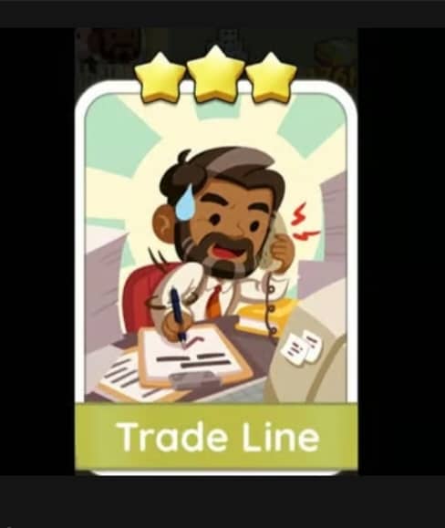 TRADE LINE - 3🌟 Set 13-3 - Monopoly Go Sticker