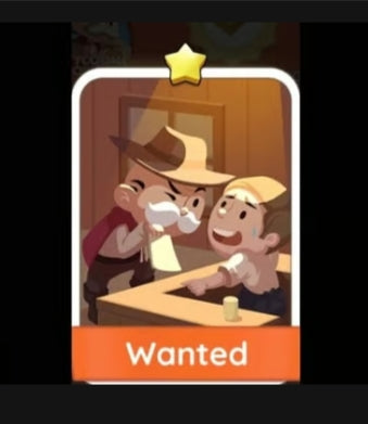 WANTED - 1🌟 Set 2-4 Monopoly Go Sticker