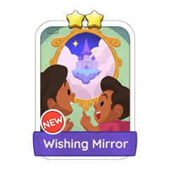 WISHING MIRROR - 2🌟 Set 8-1 - Monopoly Go Sticker