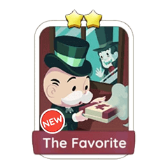 THE FAVORITE - 2🌟 Set 9-4 - Monopoly Go Sticker